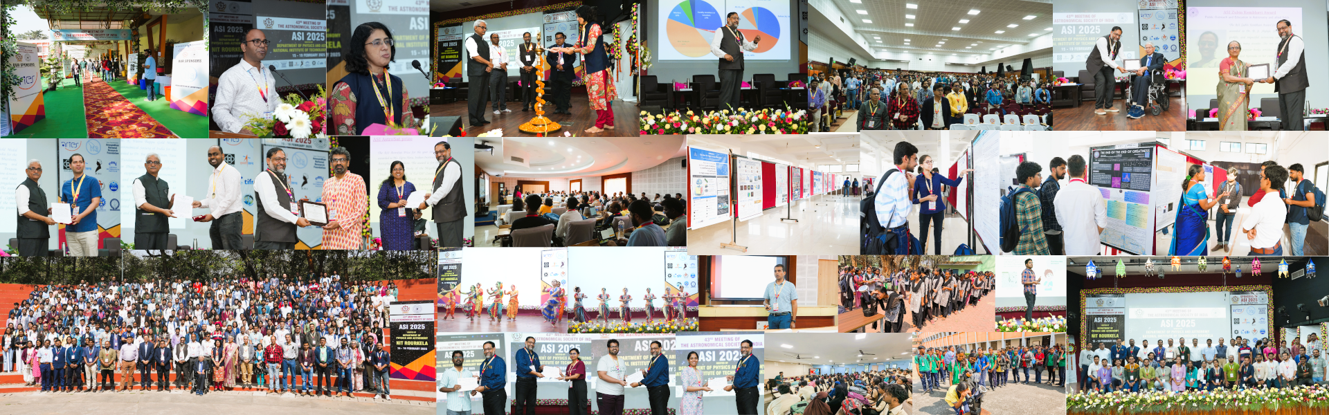 43rd meeting of the Astronomical Society of India at NIT Rourkela